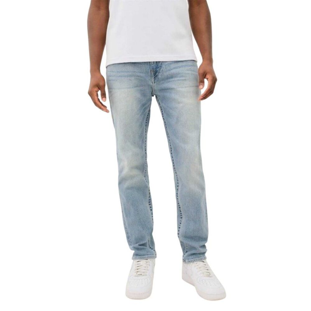 True Religion Mens Denim Skinny Jeans / Washed Blue - Picture 1 of 4